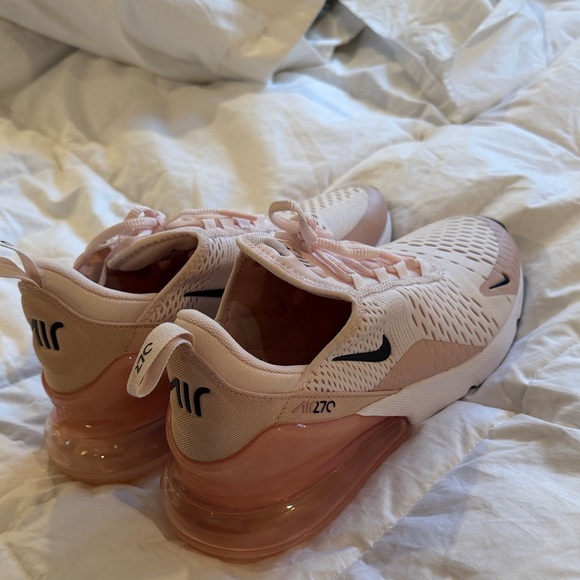 Nike Women's Air Max 270 Blush Pink Size 8 - like new - Picture 4 of 5